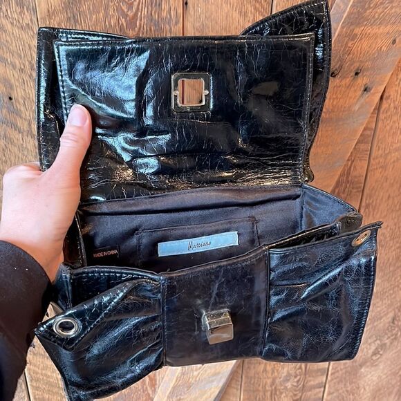 MARCIANO faux leather clutch  - Picture 5 of 8